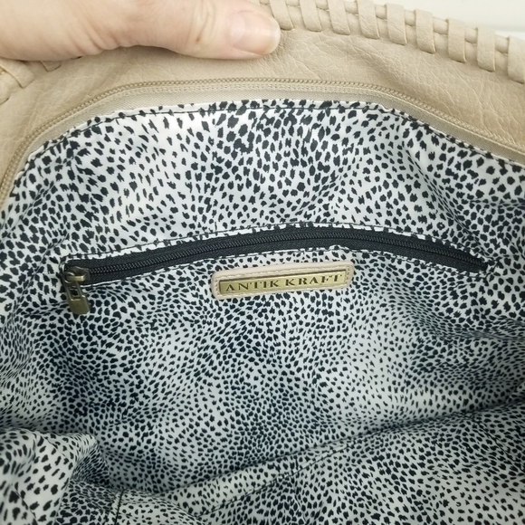 Vegan Leather Antik Kraft Handbag NWT - Picture 11 of 14